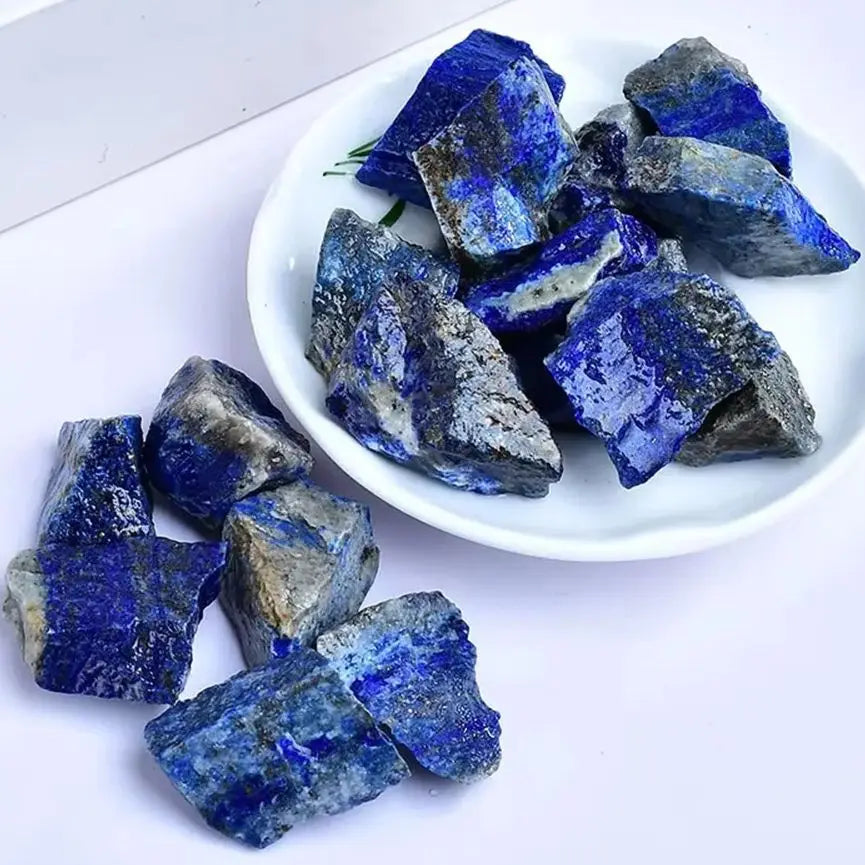 Celestial Lapis– Raw Afghanistan Lapis Lazuli Stones for Spiritual Healing