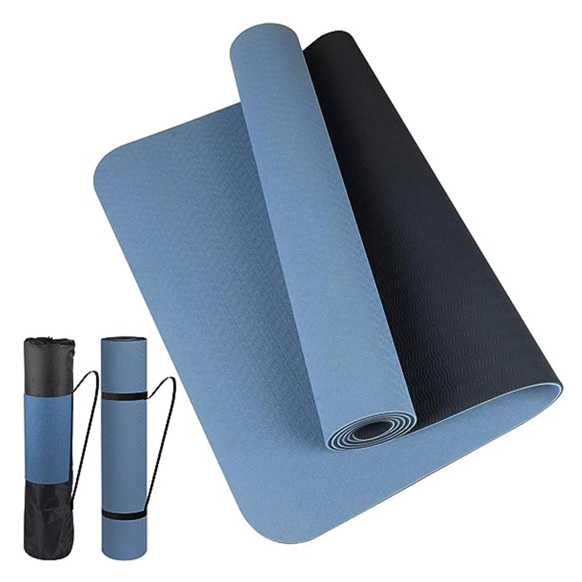 Sacred Grounding Yoga Mat — Two-Tone TPE