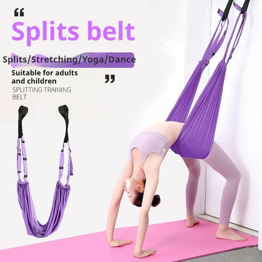 Aerial Yoga Hammock Set – Back & Leg Stretching Swing for Home Fitness