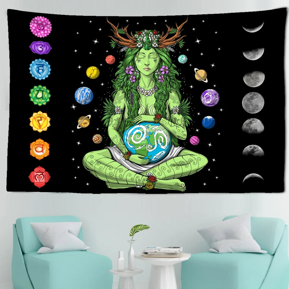 Chakra Goddess Tapestry: Connect. Align. Awaken.
