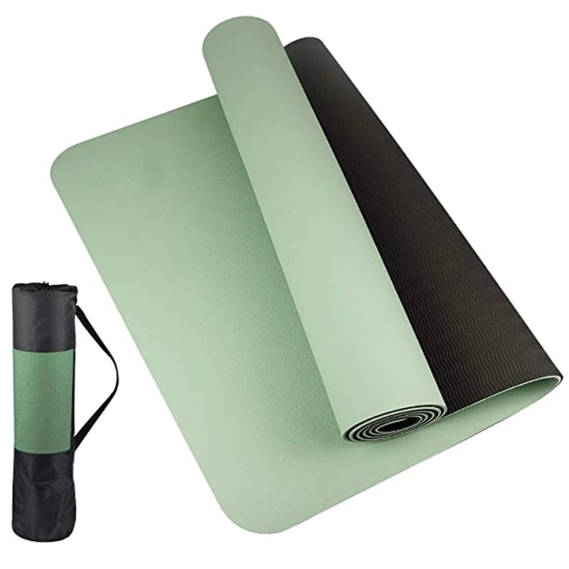 Sacred Grounding Yoga Mat — Two-Tone TPE